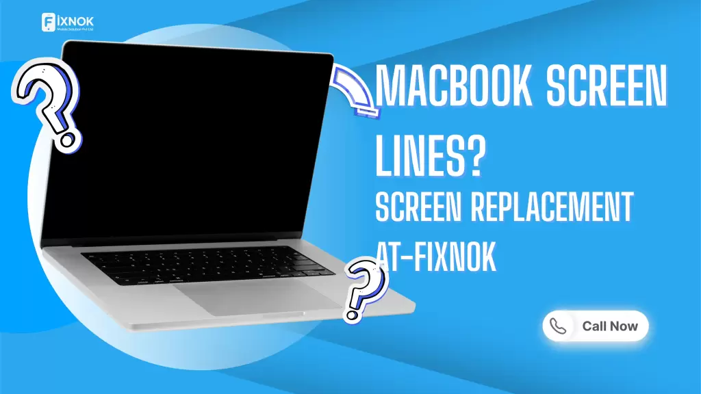 Macbook Green line Screen Replacement