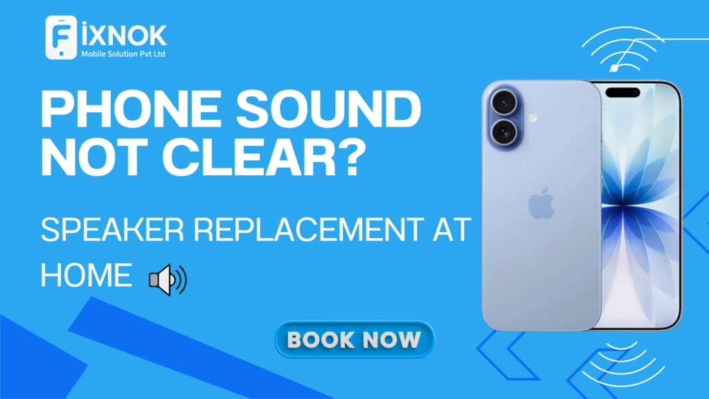 Speaker replacement at home