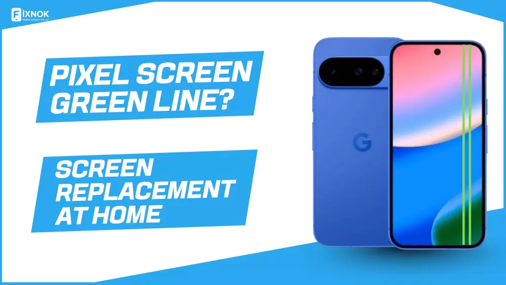 Pixel screen replacement at doorstep