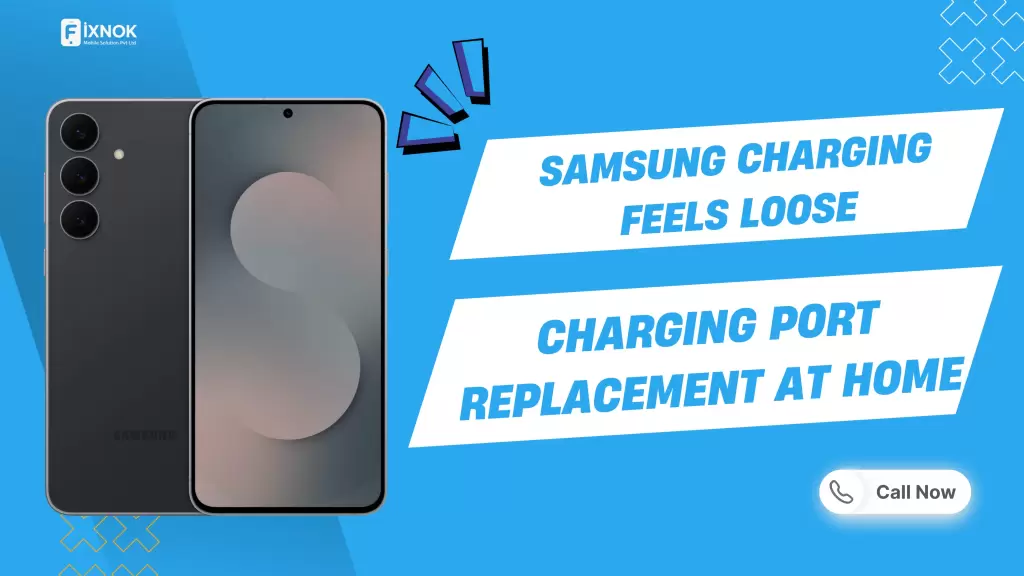 Samsung charging port replacement at home